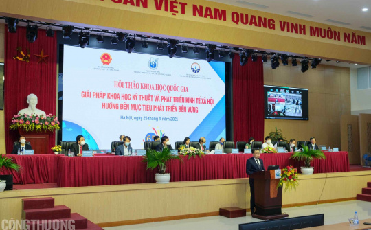 Nâng cao vai trò của khoa học công nghệ trong phát triển kinh tế - xã hội hướng đến mục tiêu phát triển bền vững