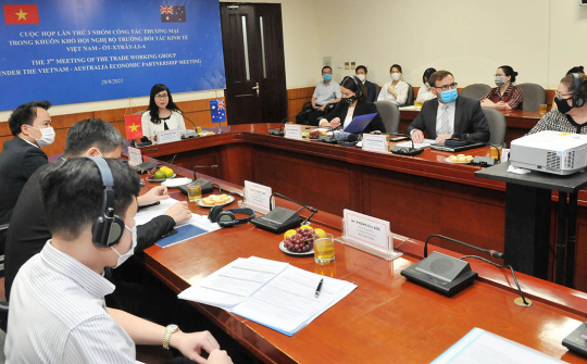 Việt Nam - Australia: Thúc đẩy tiến trình mở cửa, tạo thuận lợi trong xuất khẩu hàng hóa