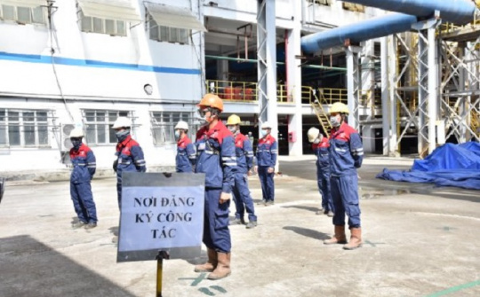 DNA diễn tập phòng, chống dịch Covid-19 trong đợt dừng sản xuất để sửa chữa nhà máy