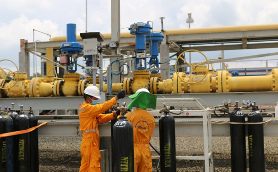 Công ty Vận chuyển Khí Đông Nam bộ về đích sớm bảo dưỡng sửa chữa lớn