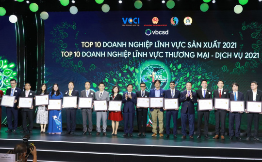 Nestlé Việt Nam lọt Top 3 doanh nghiệp bền vững nhất trong lĩnh vực sản xuất