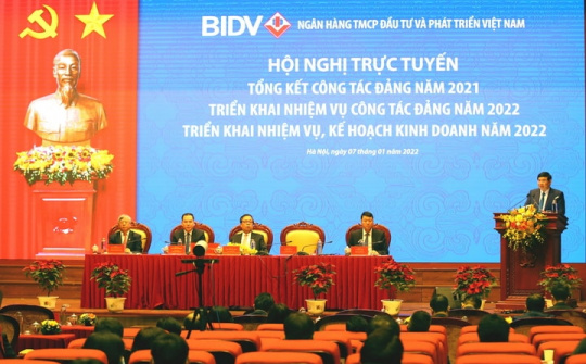 Năm 2022, BIDV gia tăng quy mô gắn với chuyển dịch nền khách hàng bền vững