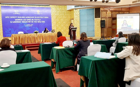 "Hiến kế" tái cơ cấu doanh nghiệp nhỏ và vừa ngành dệt may do phụ nữ lãnh đạo