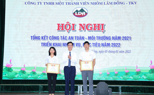 Công ty Nhôm Lâm Đồng: chú trọng công tác an toàn - môi trường