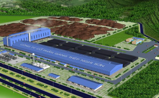 Khởi công Dự án Nhà máy Luyện cán thép Nghi Sơn số 2