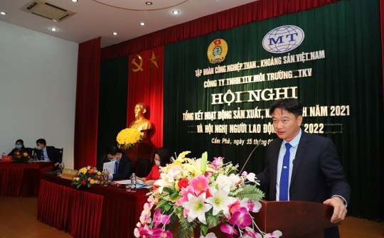 Công ty Môi Trường - TKV: Tổ chức thành công Hội nghị người lao động năm 2022