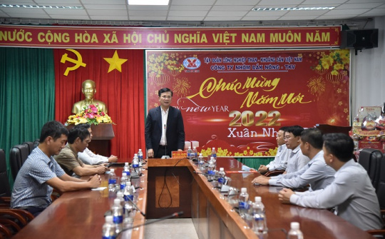 Công ty Nhôm Đắk Nông: Tiếp đón đoàn lãnh đạo tỉnh Đắk Nông đến thăm và chúc Tết