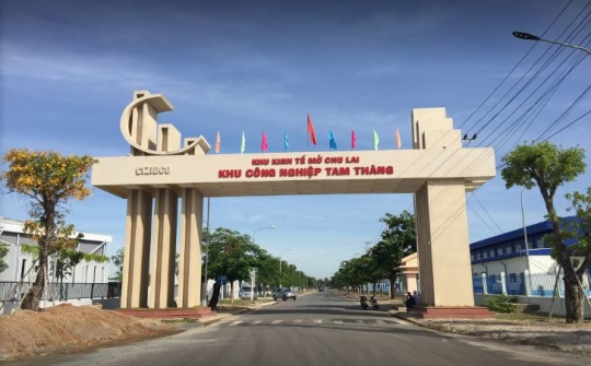 Chủ trương xây dựng hạ tầng khu công nghiệp Tam Thăng mở rộng