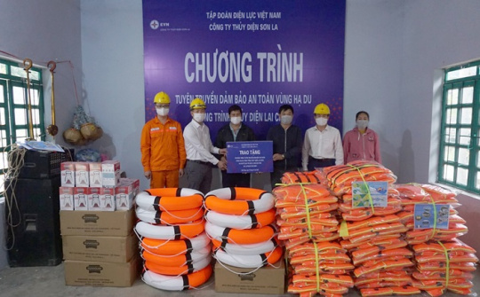 Tuyên truyền bảo vệ vùng hạ du công trình Thủy điện Sơn La, Lai Châu kết hợp an sinh xã hội