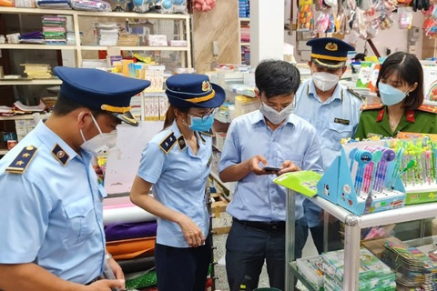 Lực lượng Quản lý thị trường với Kế hoạch cao điểm kiểm tra, kiểm soát thị trường trước, trong và sau Tết Nguyên đán Nhâm Dần 2022