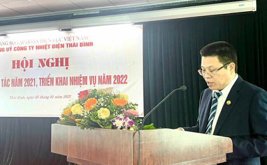 Đảng ủy Công ty Nhiệt điện Thái Bình: Tiếp tục nâng cao đoàn kết nội bộ, thích ứng an toàn, linh hoạt  trong tình hình mới