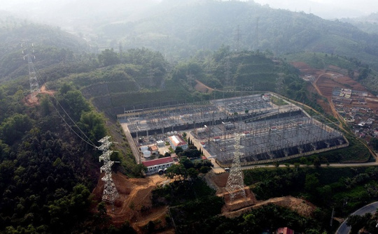 Đóng điện đường dây 220kV Lào Cai - Bảo Thắng: Tăng cường đảm bảo điện cho miền Bắc