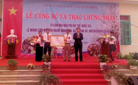 Lễ Mừng cơm mới được công nhận là di sản văn hóa phi vật thể quốc gia