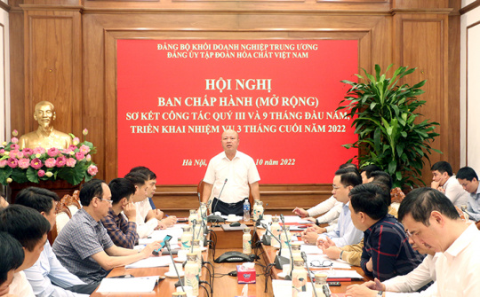 Đảng ủy VINACHEM: Tập trung chỉ đạo, phấn đấu hoàn thành tốt kế hoạch được giao