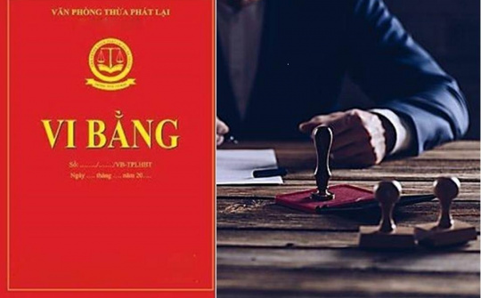 Kiến nghị hoàn thiện quy định pháp luật về hoạt động lập vi bằng