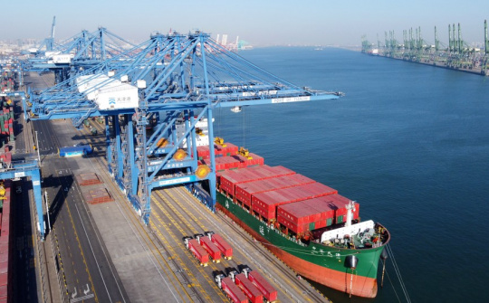 Giá cước vận tải biển giảm - tín hiệu mừng cho các doanh nghiệp xuất khẩu Trung Quốc