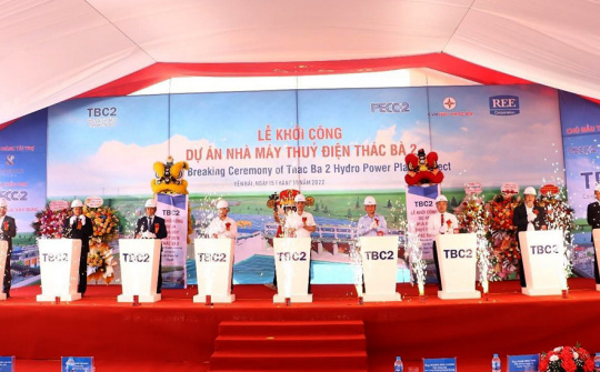 Khởi công Dự án Nhà máy Thủy điện Thác Bà 2