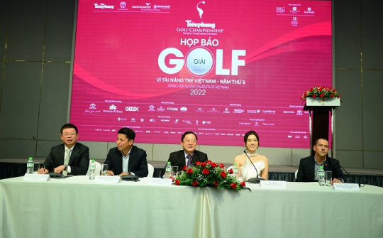 Toyota Việt Nam tiếp tục đồng hành cùng giải Golf  “Vì Tài năng trẻ Việt Nam 2022”