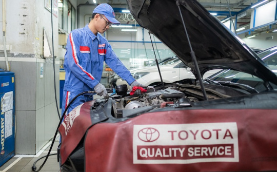 Toyota Việt Nam triển khai Chương trình Ưu đãi dịch vụ sau bán hàng