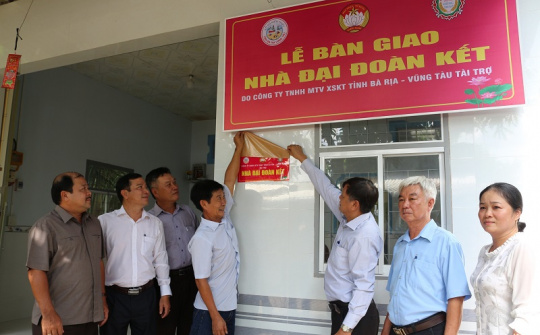 Xổ số kiến thiết Bà Rịa - Vũng Tàu: Chi hàng tỷ đồng cho công tác xã hội và từ thiện