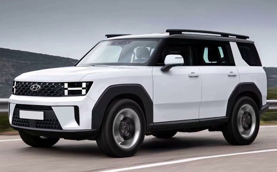 Xem trước phác họa thiết kế Hyundai Santa Fe thế hệ mới