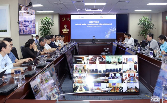 PTC1 tham gia Hội thảo chuyên đề về Trí tuệ nhân tạo do EVN tổ chức theo hình thức trực tuyến