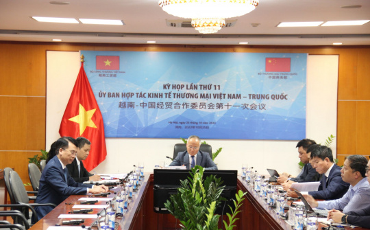 Kỳ họp lần thứ 11 Ủy ban Hợp tác kinh tế thương mại Việt Nam - Trung Quốc