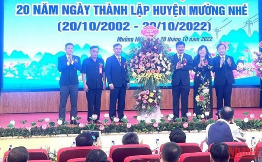 Huyện Mường Nhé: 20 năm xây dựng và phát triển