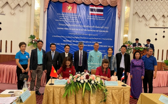 Kết nối giao thương giữa các doanh nghiệp khu vực Bắc Trung Bộ (Việt Nam) và tỉnh Mukdahan (Thái Lan)