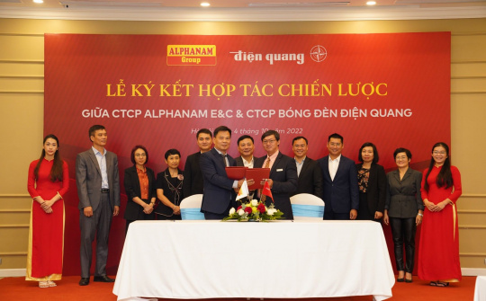 Điện Quang ký kết thỏa thuận hợp tác chiến lược với Alphanam E&C