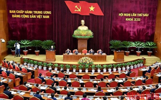 Ngày làm việc thứ tư của Hội nghị Trung ương 6 khóa XIII