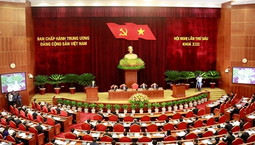 Ngày làm việc thứ sáu của Hội nghị Trung ương 6 khóa XIII