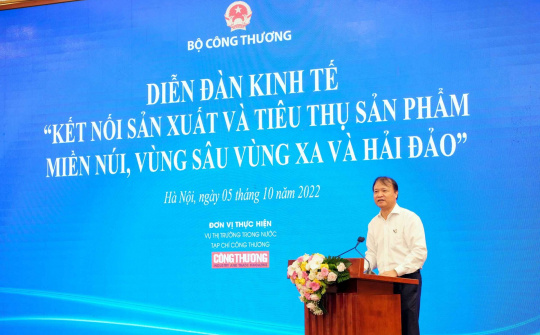 Thứ trưởng Đỗ Thắng Hải bế mạc Diễn đàn kết nối sản xuất và tiêu thụ sản phẩm miền núi, vùng sâu vùng xa và hải đảo
