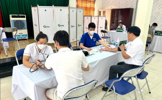 Nhiệt điện Hải Phòng: Tổ chức khám sức khỏe định kỳ cho người lao động