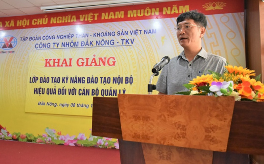 Công ty Nhôm Đắk Nông: Nâng cao kỹ năng đào tạo nội bộ