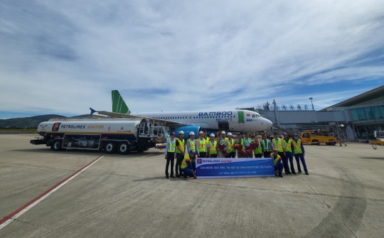 Petrolimex Aviation chính thức cung cấp nhiên liệu hàng không Jet A-1 tại Cảng Hàng không Liên Khương