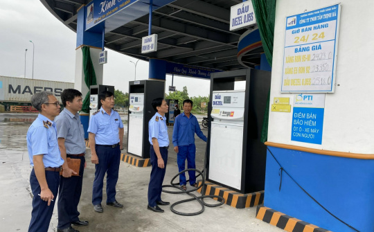 Thái Bình: Tăng cường giám sát hoạt động kinh doanh xăng dầu