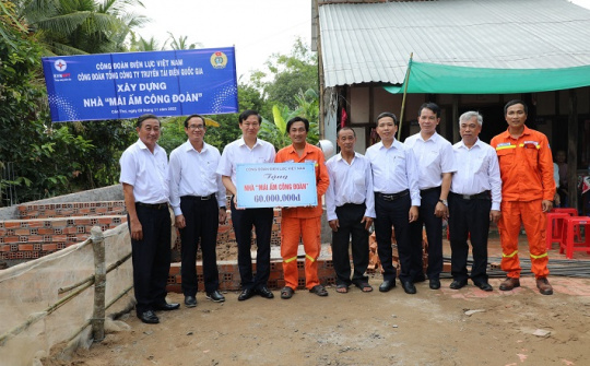 Ý nghĩa thiết thực và nhân văn từ “Mái ấm công đoàn”