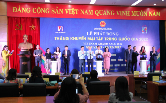Chính thức phát động Chương trình Tháng khuyến mại tập trung quốc gia 2022