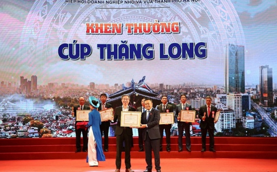 Tập đoàn BRG vinh dự nhận cúp Thăng Long năm 2022