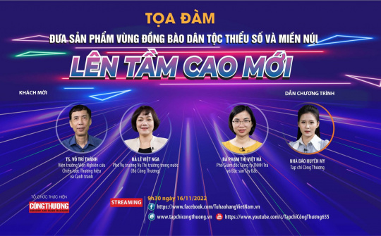 [TRỰC TUYẾN] Đưa sản phẩm vùng đồng bào dân tộc thiểu số và miền núi lên tầm cao mới