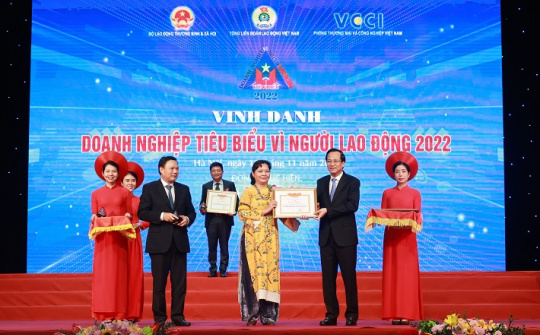 Nestlé Việt Nam được bình chọn là “Doanh nghiệp tiêu biểu vì Người lao động”