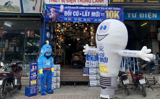 “Thần đèn TLC” - Giải quyết vấn đề rác thải từ đèn chiếu sáng