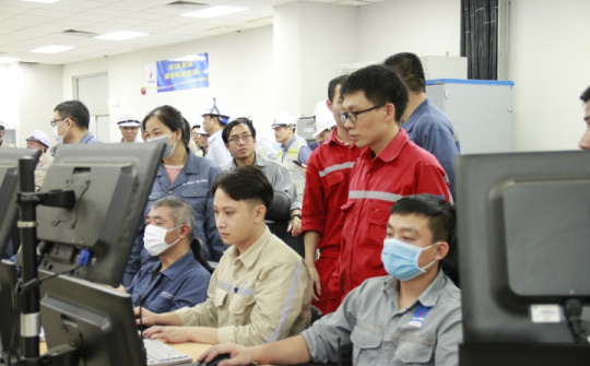 Tổ máy số 1 Nhà máy Nhiệt điện Thái Bình 2 nâng công suất thành công ở mức tải 602MW