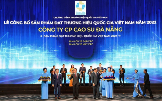 DRC tiếp tục được vinh danh Thương hiệu quốc gia