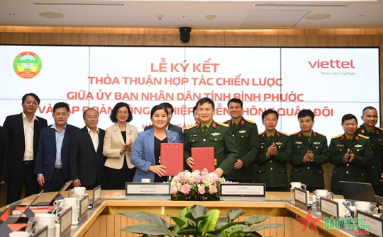 Viettel giúp tỉnh Bình Phước chuyển đổi số và đảm bảo an toàn thông tin