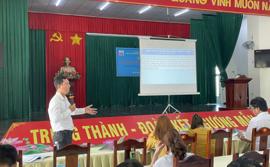 Bà Rịa - Vũng Tàu: Phát huy hiệu quả vai trò mạng lưới cộng tác viên khuyến công