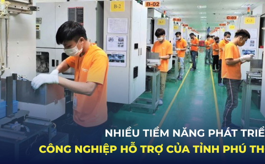 Nhiều tiềm năng phát triển công nghiệp hỗ trợ của tỉnh Phú Thọ