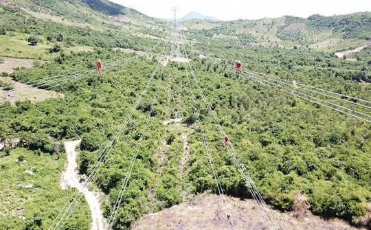 Truyền tải điện 3 sẵn sàng vận hành Cụm công trình truyền tải giải tỏa công suất NMNĐ BOT Vân Phong 1