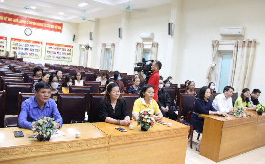 Khai giảng Khóa học Pha chế đồ uống cho người lao động quận Hà Đông